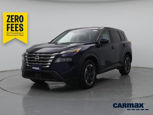 Blue 2025 Nissan Rogue SV