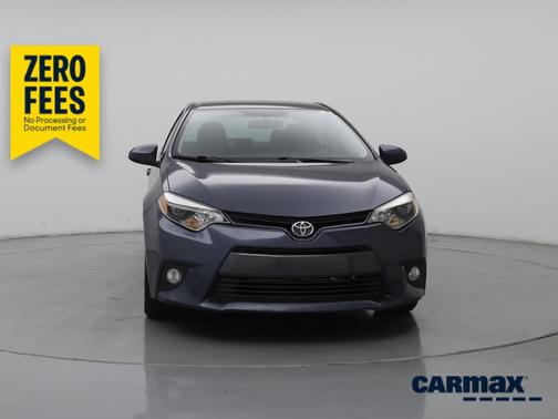Blue 2015 Toyota Corolla LE Plus