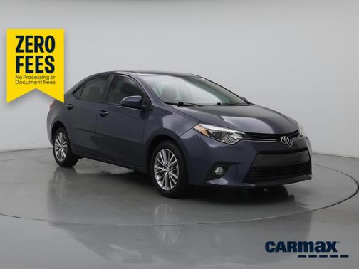 Blue 2015 Toyota Corolla LE Plus