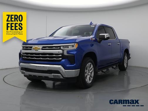 Blue 2023 Chevrolet Silverado 1500 LTZ