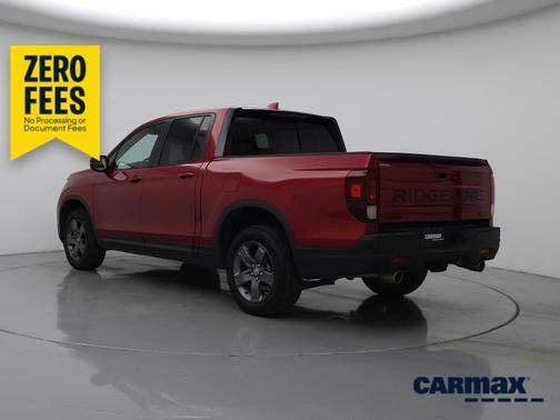 Red 2025 Honda Ridgeline Trailsport
