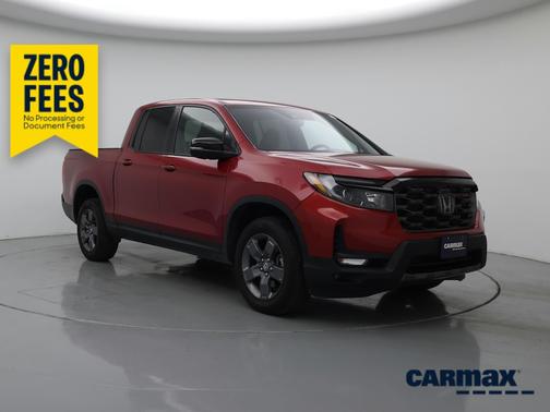 Red 2025 Honda Ridgeline Trailsport