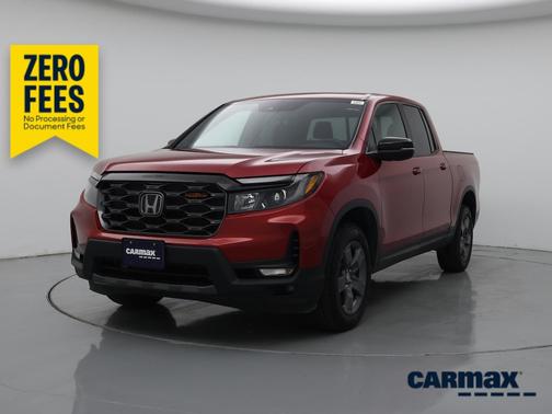 Red 2025 Honda Ridgeline Trailsport