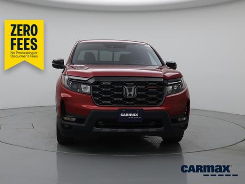 Red 2025 Honda Ridgeline Trailsport