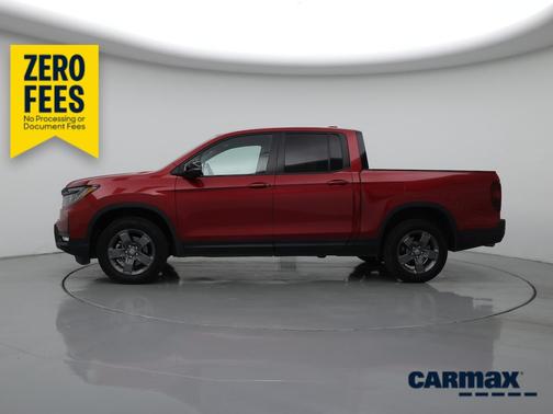 Red 2025 Honda Ridgeline Trailsport