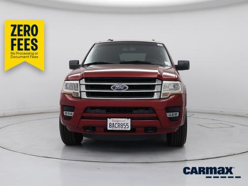 Red 2016 Ford Expedition EL XLT