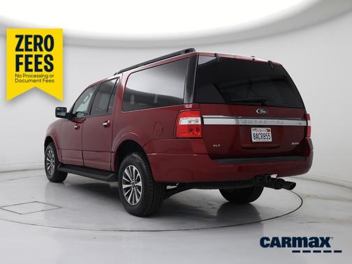 Red 2016 Ford Expedition EL XLT