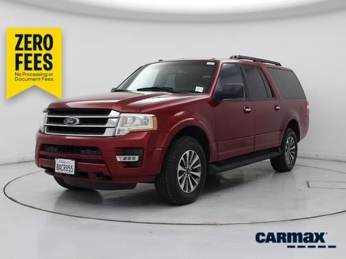Red 2016 Ford Expedition EL XLT