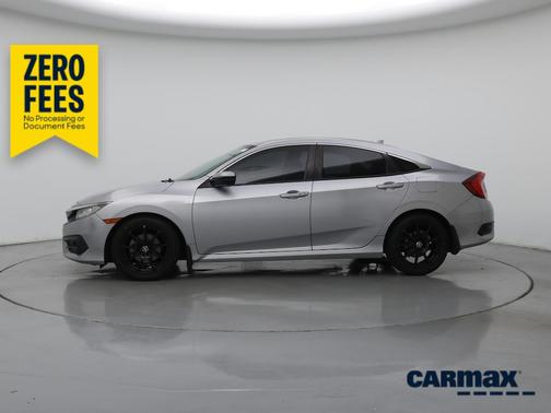 Silver 2016 Honda Civic EX-T