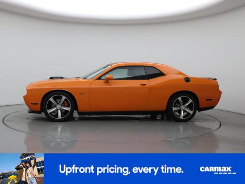 Orange 2014 Dodge Challenger R/T Shaker