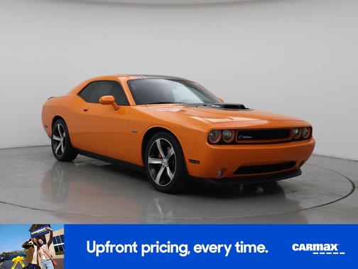 Orange 2014 Dodge Challenger R/T Shaker