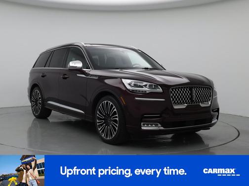 Burgundy 2022 Lincoln Aviator Black Label
