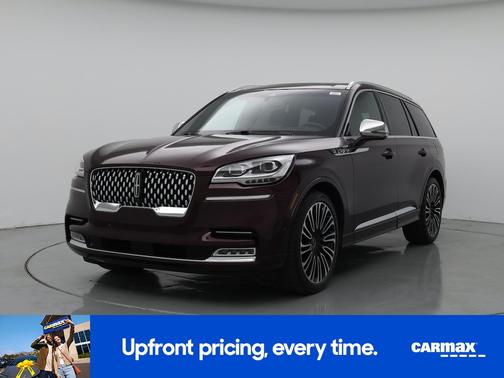 Burgundy 2022 Lincoln Aviator Black Label