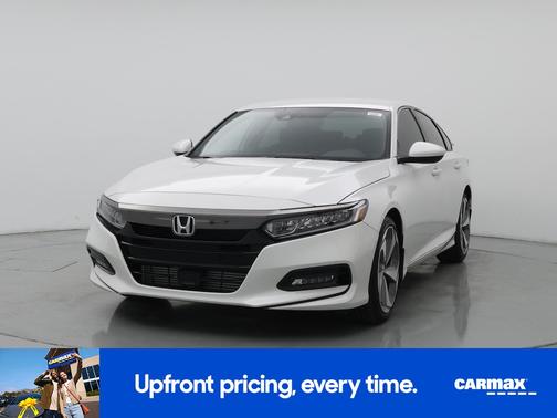 White 2018 Honda Accord Sport