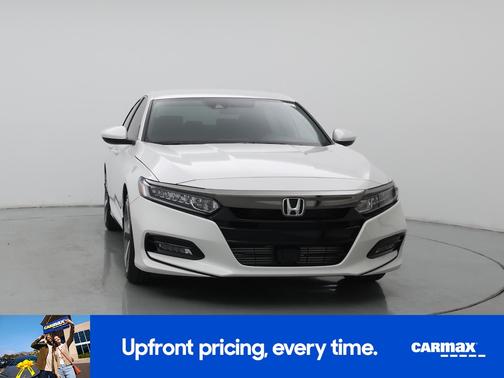 White 2018 Honda Accord Sport