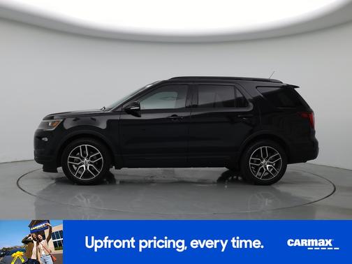 Black 2019 Ford Explorer Sport