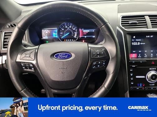 Black 2019 Ford Explorer Sport