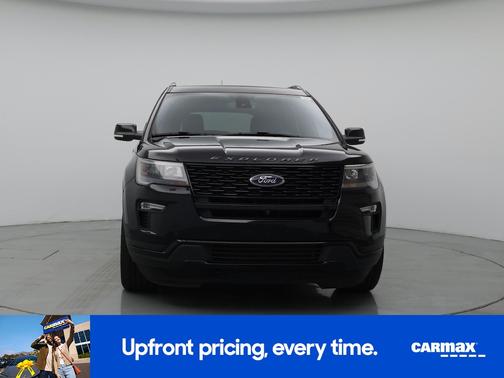 Black 2019 Ford Explorer Sport