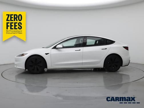 White 2024 Tesla Model 3 Long Range