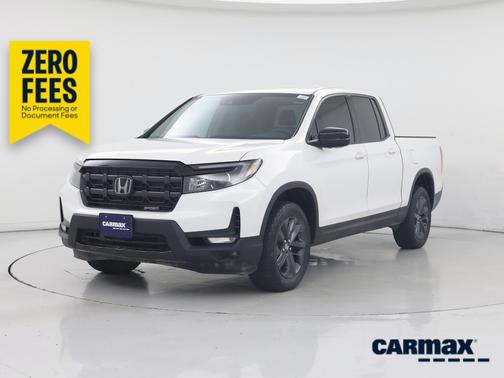 White 2025 Honda Ridgeline Sport