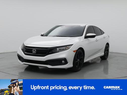White 2021 Honda Civic Sport