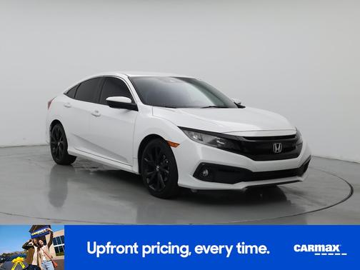 White 2021 Honda Civic Sport