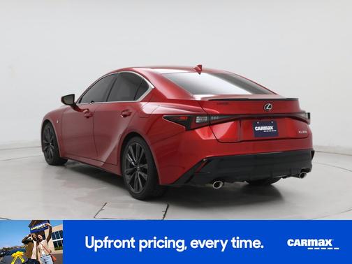 Red 2022 Lexus IS 350 F-Sport