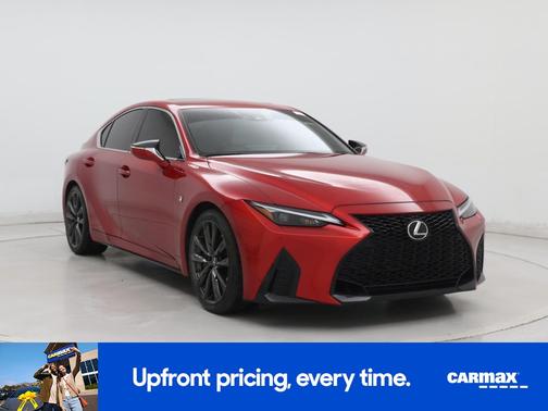 Red 2022 Lexus IS 350 F-Sport