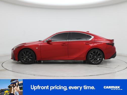 Red 2022 Lexus IS 350 F-Sport