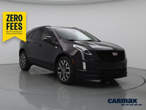 Burgundy 2021 Cadillac XT5 Sport