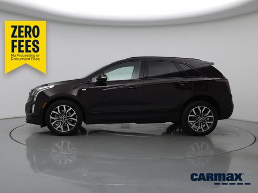 Burgundy 2021 Cadillac XT5 Sport