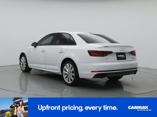 White 2018 Audi A4 Premium
