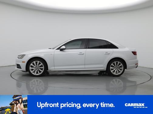 White 2018 Audi A4 Premium