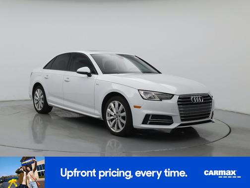 White 2018 Audi A4 Premium