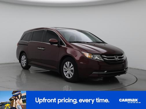 Red 2016 Honda Odyssey EX-L