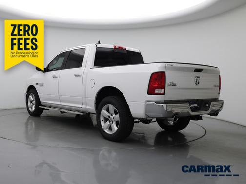 White 2015 RAM 1500 Bighorn