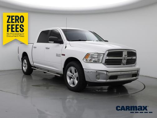 White 2015 RAM 1500 Bighorn