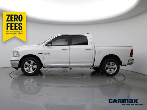 White 2015 RAM 1500 Bighorn