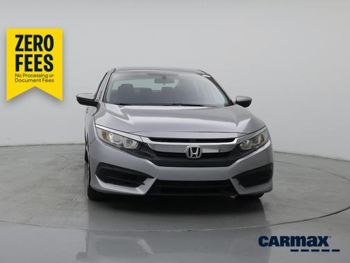 Silver 2016 Honda Civic LX