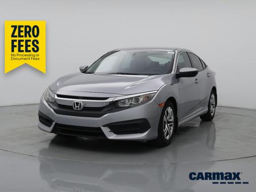 Silver 2016 Honda Civic LX