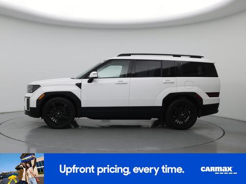White 2024 Hyundai SANTA FE HEV Calligraphy