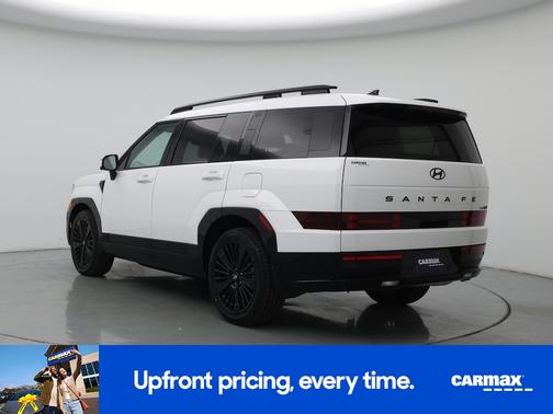 White 2024 Hyundai SANTA FE HEV Calligraphy