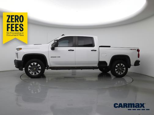 White 2022 Chevrolet Silverado 2500 Custom