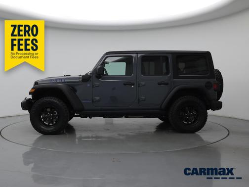 Gray 2025 Jeep Wrangler 4xe Willy's