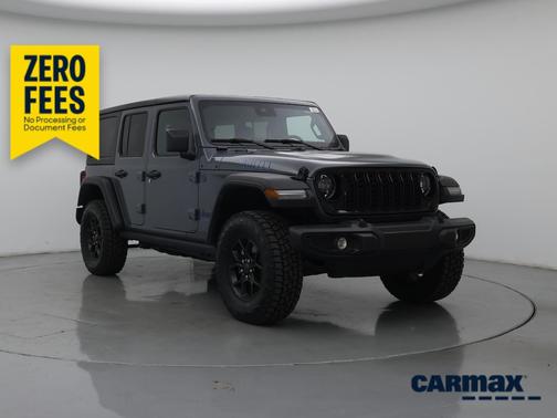 Gray 2025 Jeep Wrangler 4xe Willy's