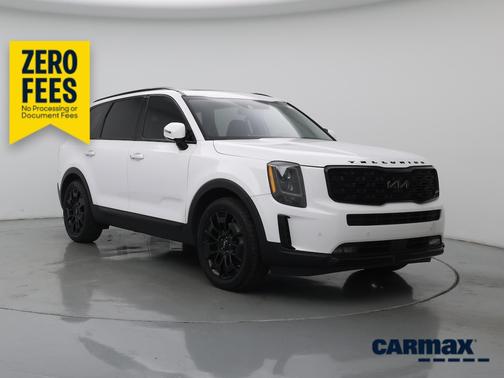 White 2022 Kia Telluride SX