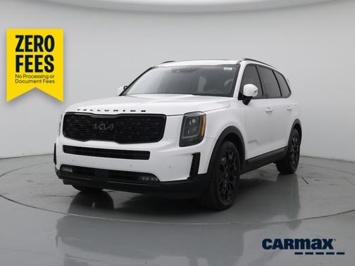 White 2022 Kia Telluride SX