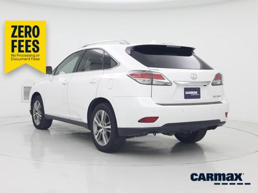 White 2015 Lexus RX 350