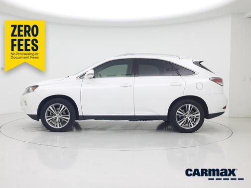 White 2015 Lexus RX 350