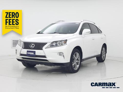 White 2015 Lexus RX 350